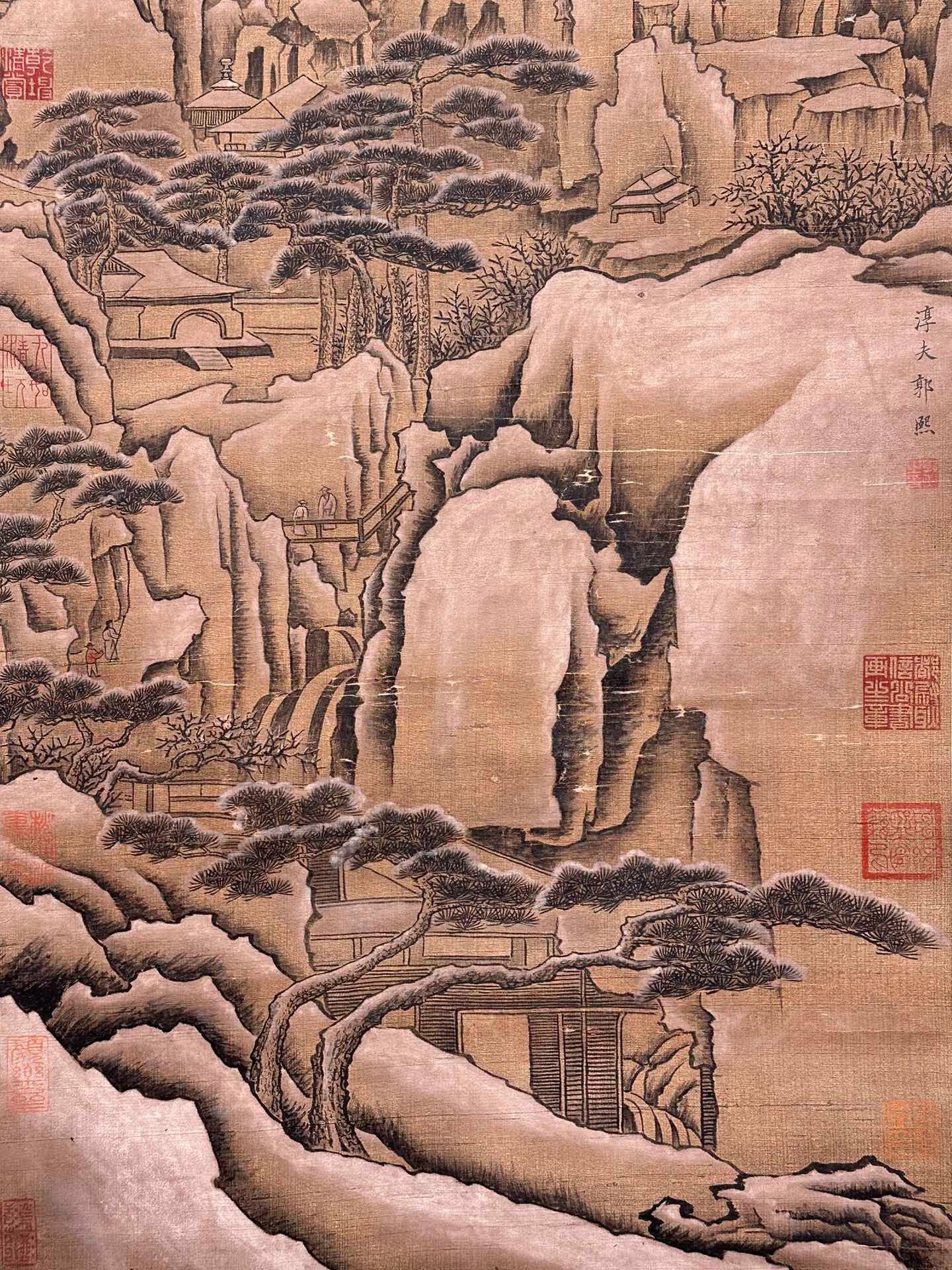 Chinese scroll painting Guo Xi