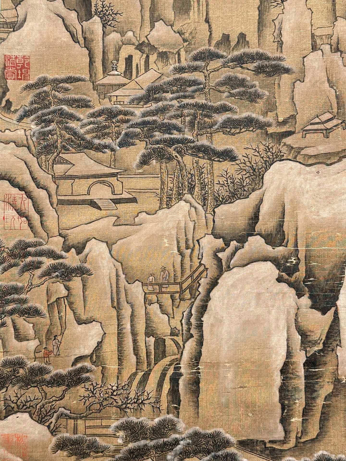 Chinese scroll painting Guo Xi