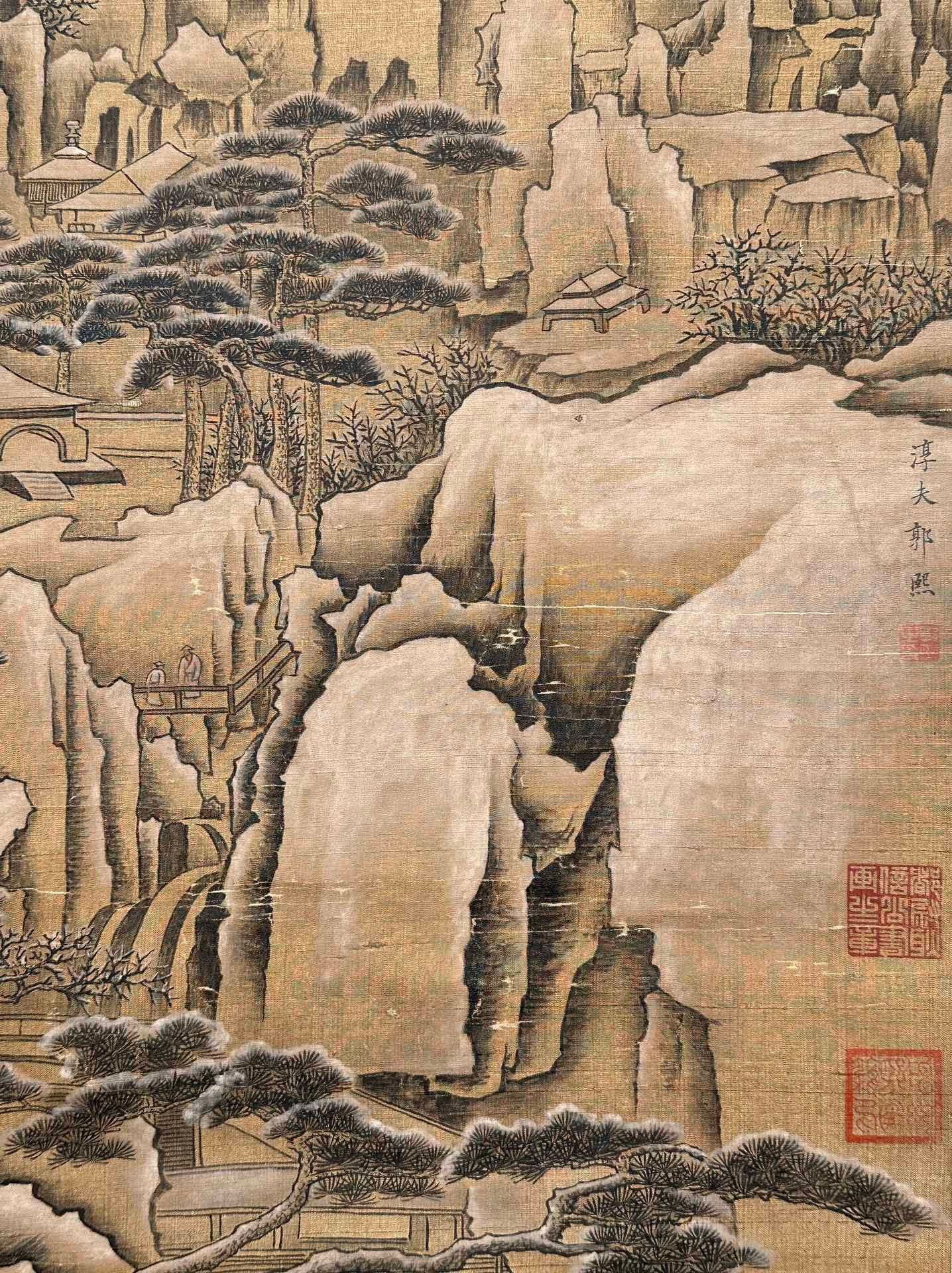 Chinese scroll painting Guo Xi