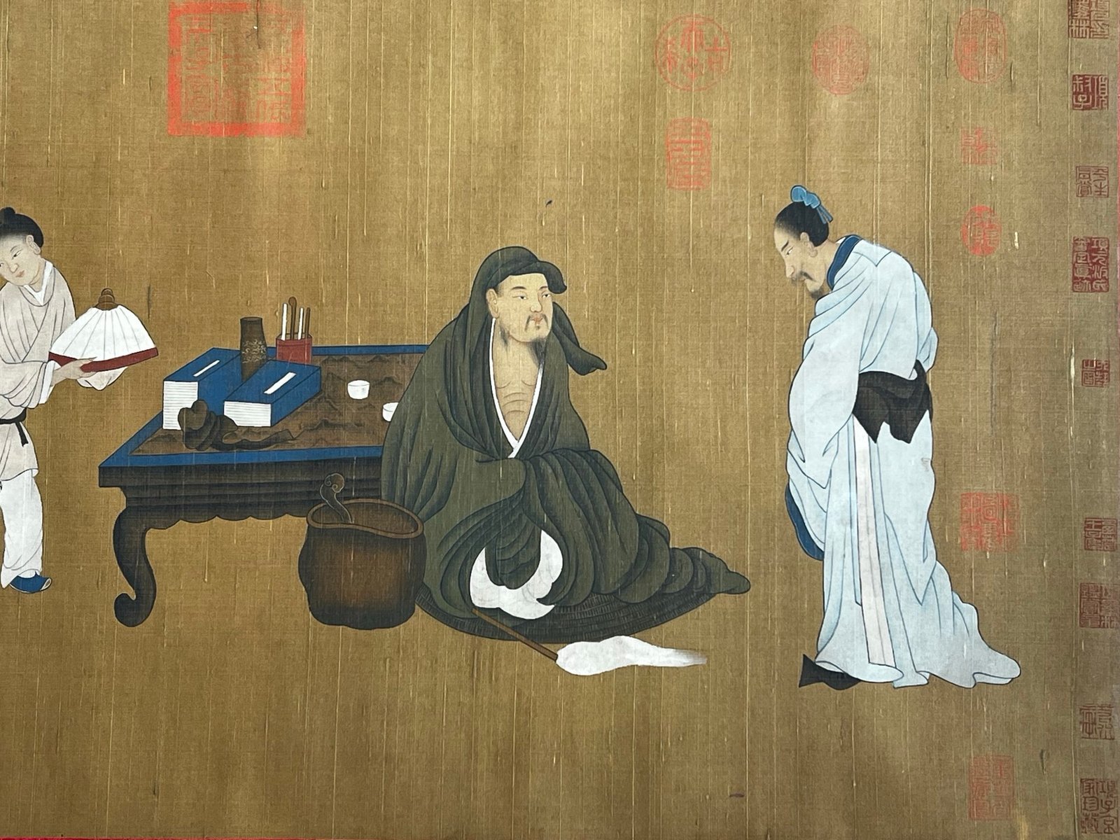 Chinese scroll painting Yan Liben