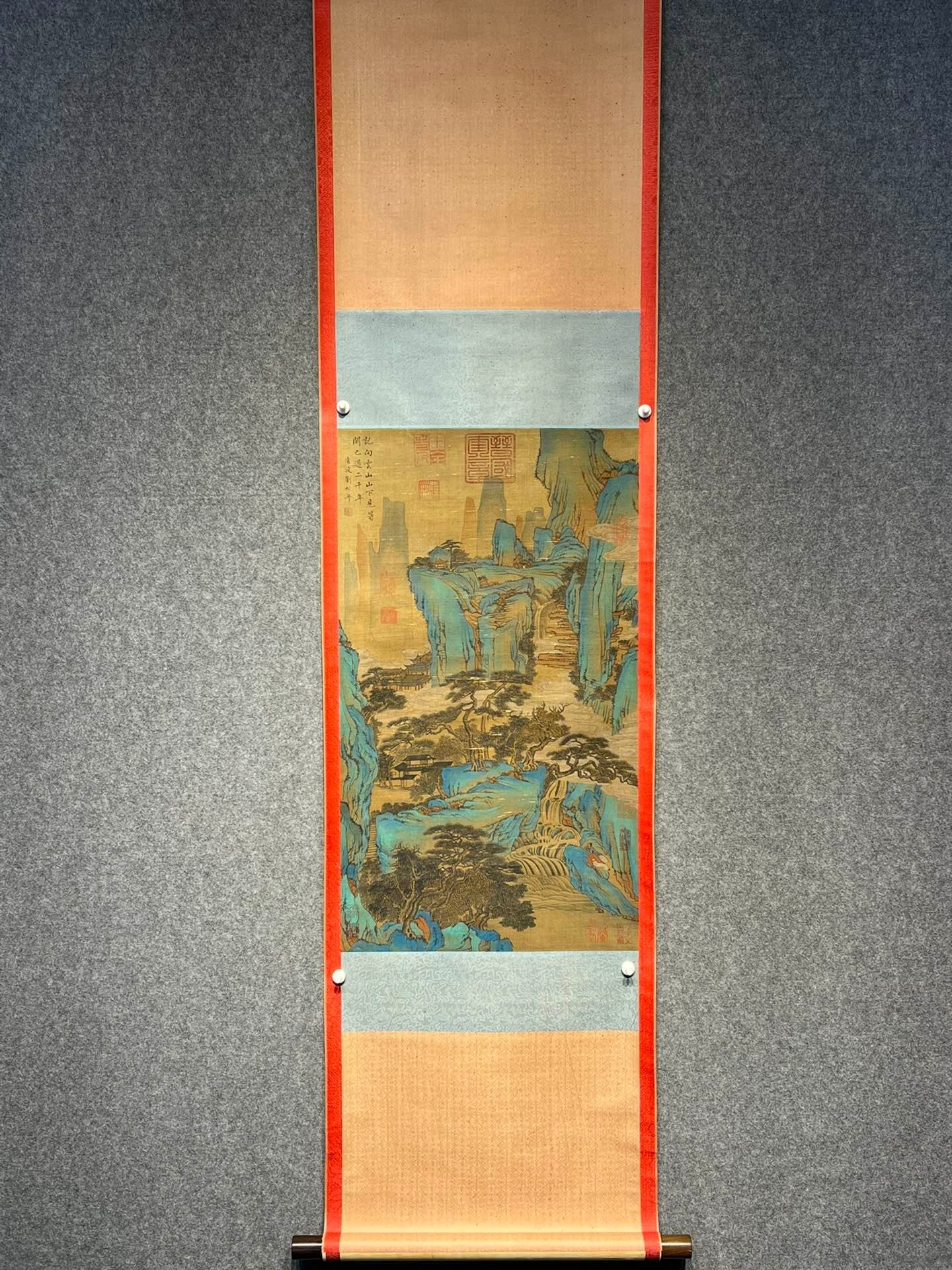 Chinese scroll painting Liu Songnian
