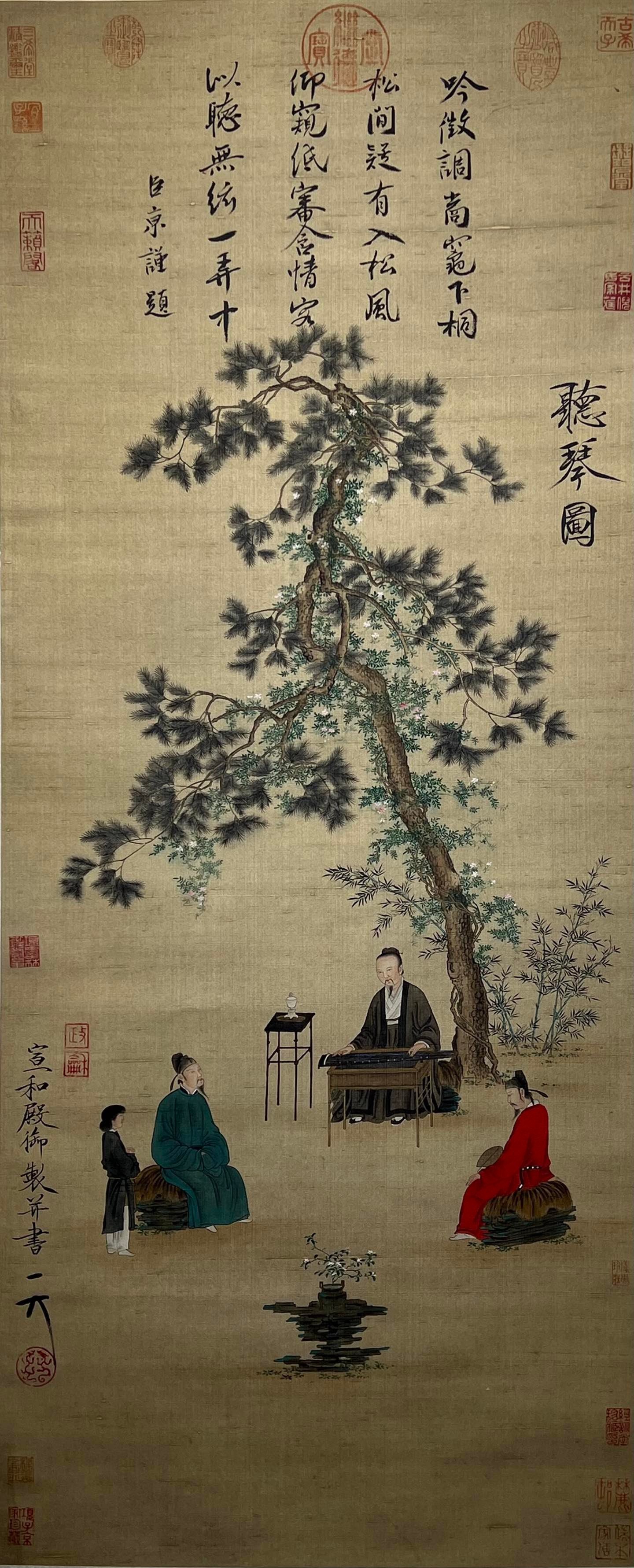 Chinese scroll painting Huizong