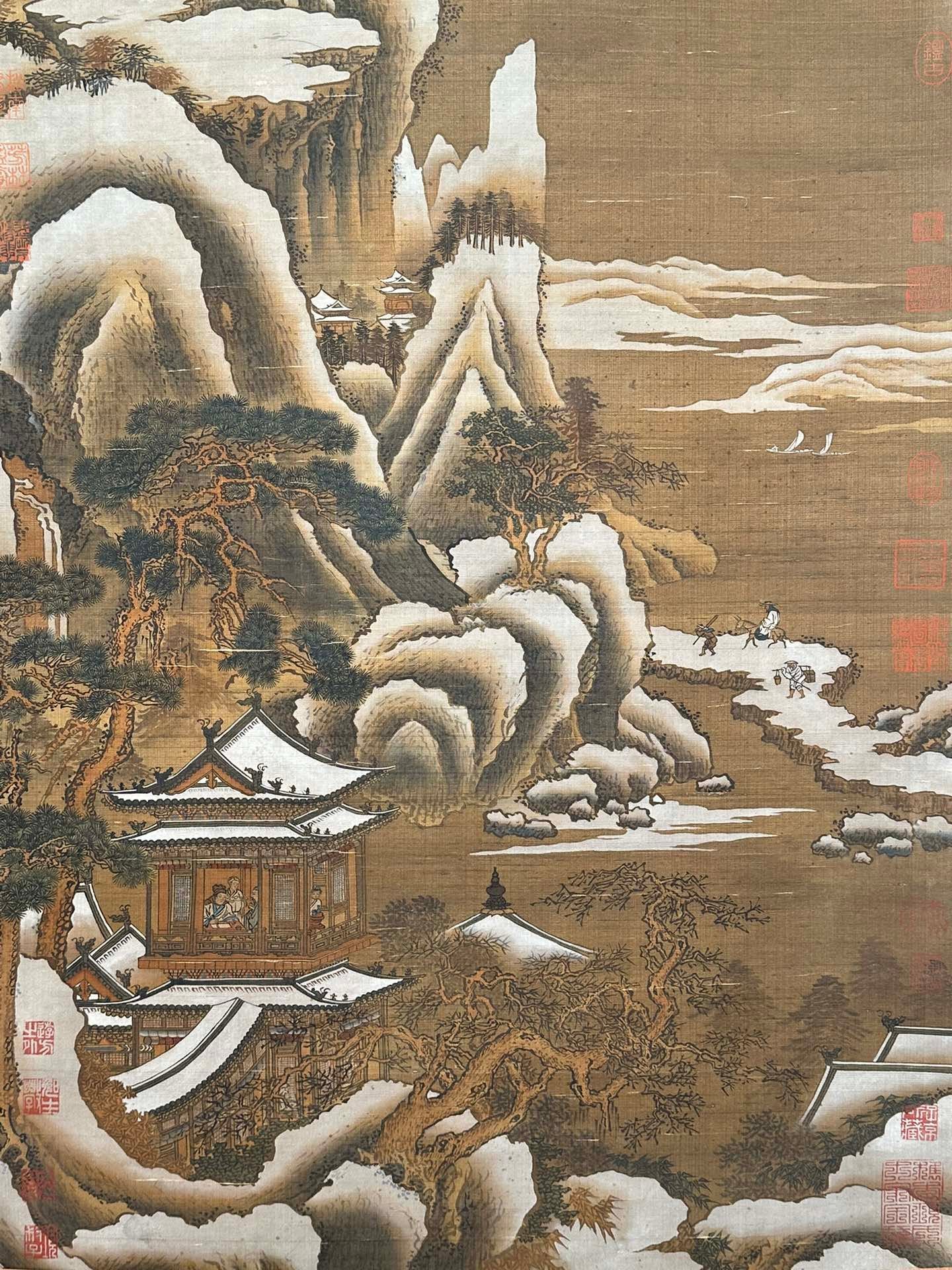 Chinese scroll painting Jinghao