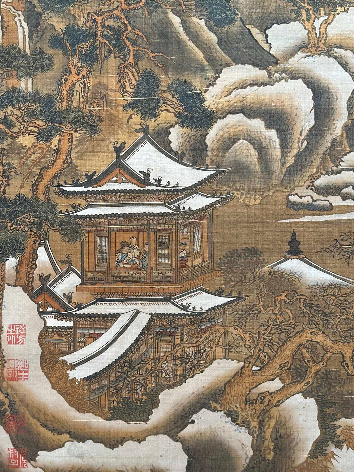 Chinese scroll painting Jinghao