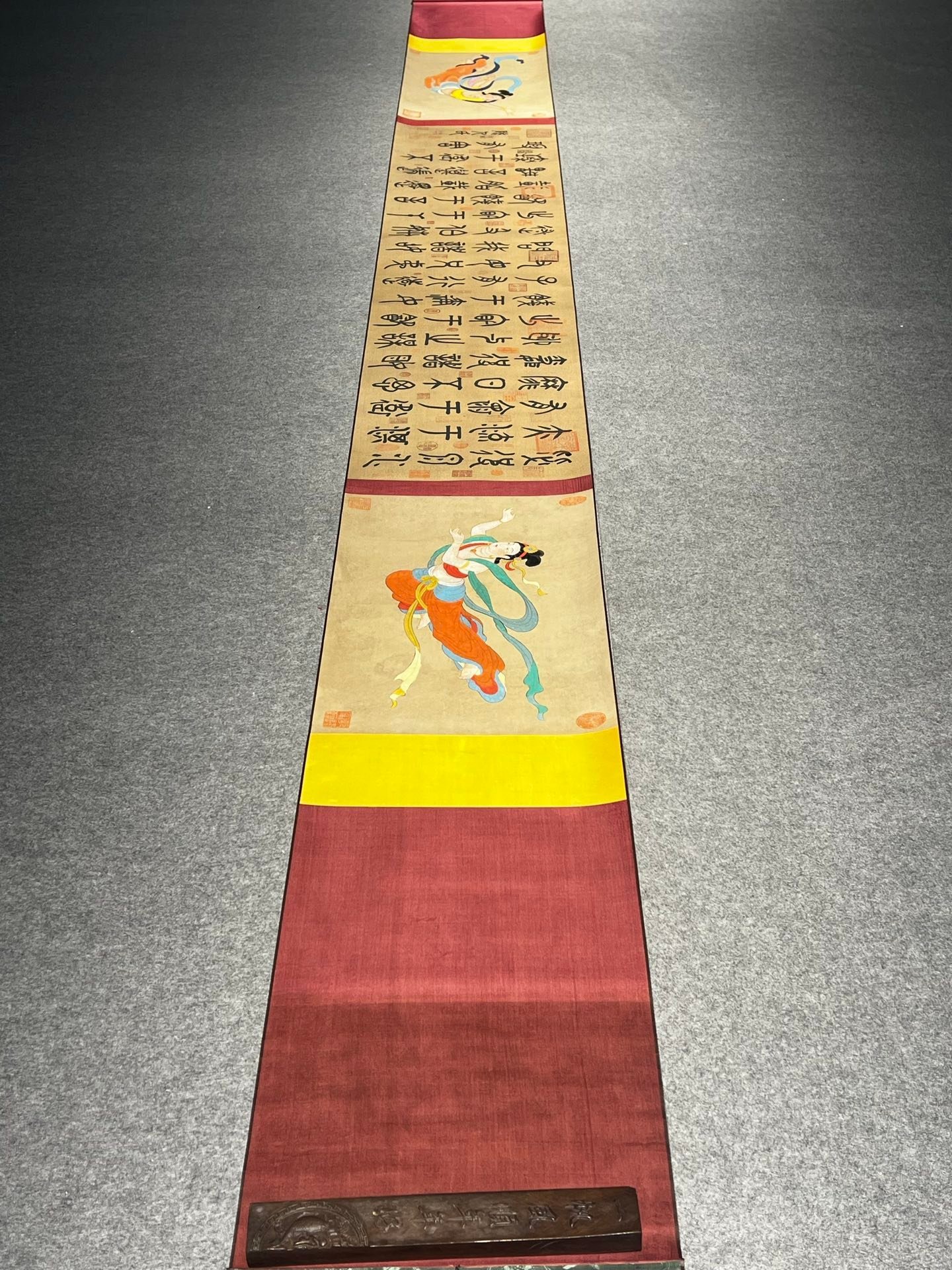Chinese scroll painting Suiren