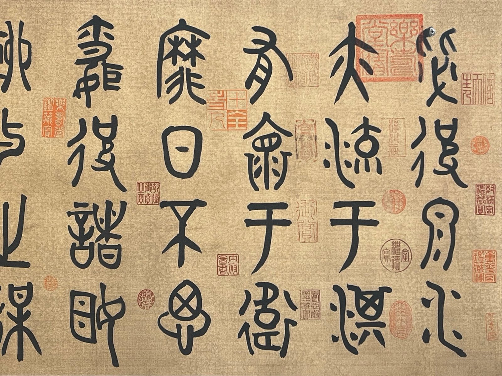 Chinese scroll painting Suiren