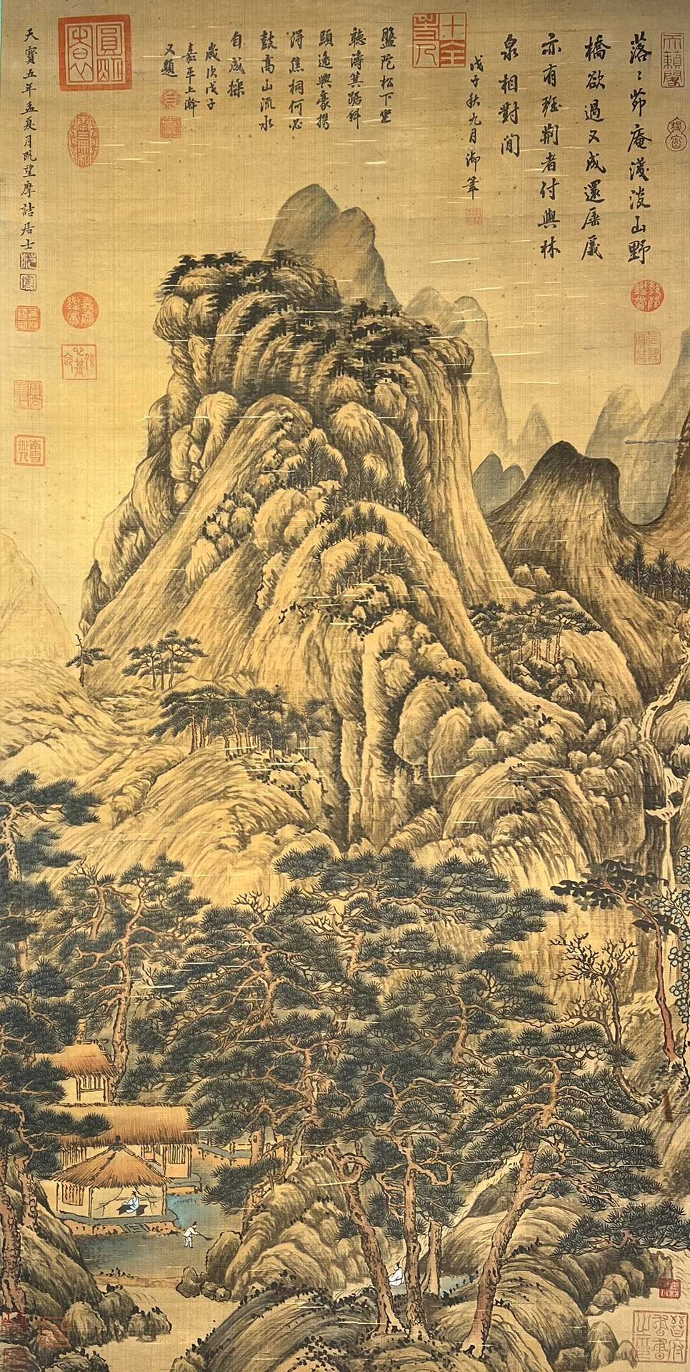 Chinese scroll painting Wang Wei