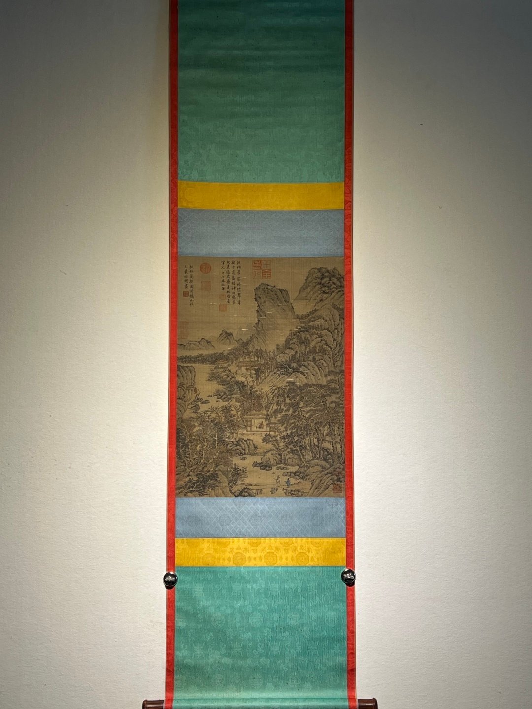 Chinese scroll painting Wang Meng