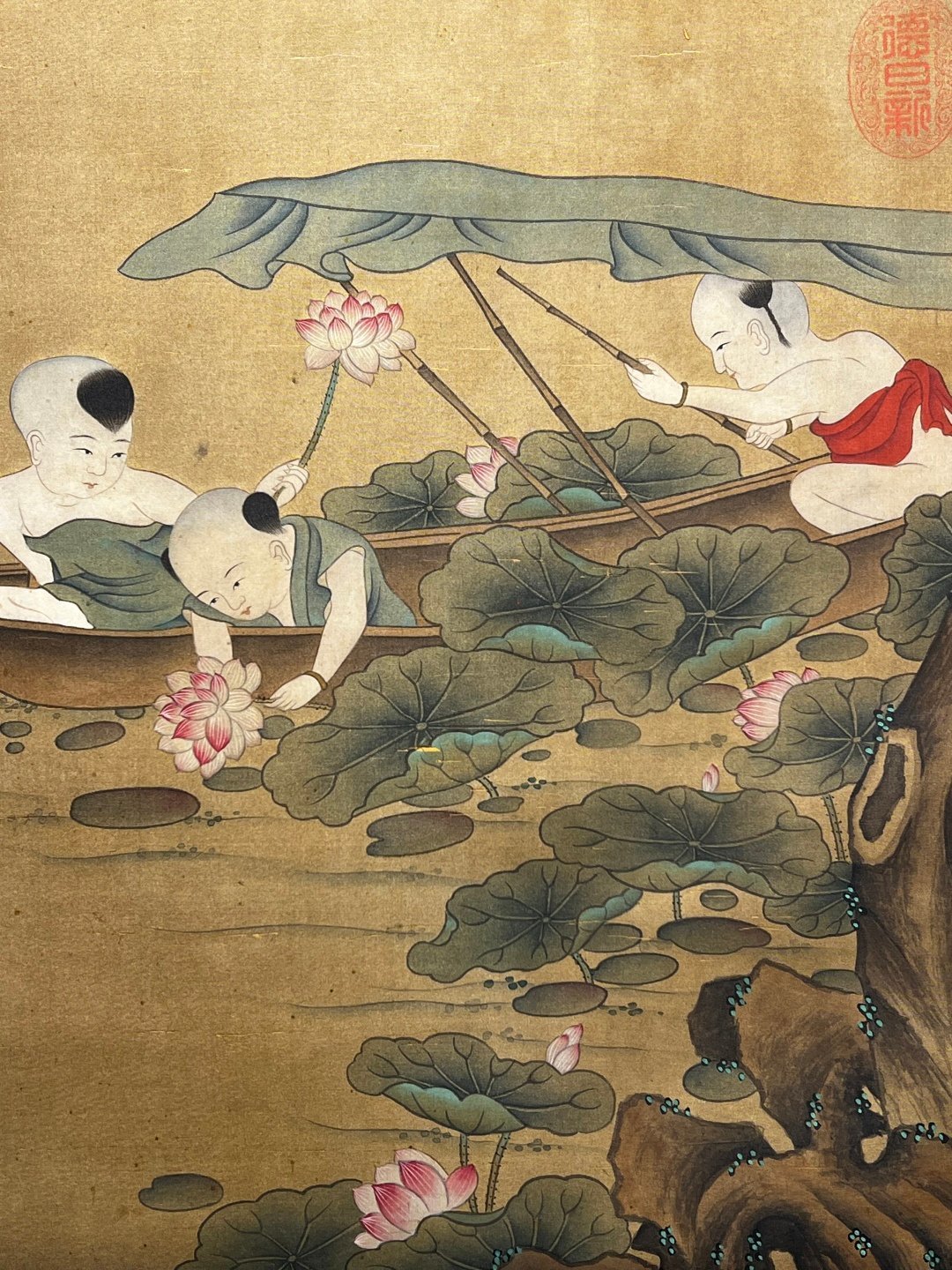 Chinese scroll painting Li Hao