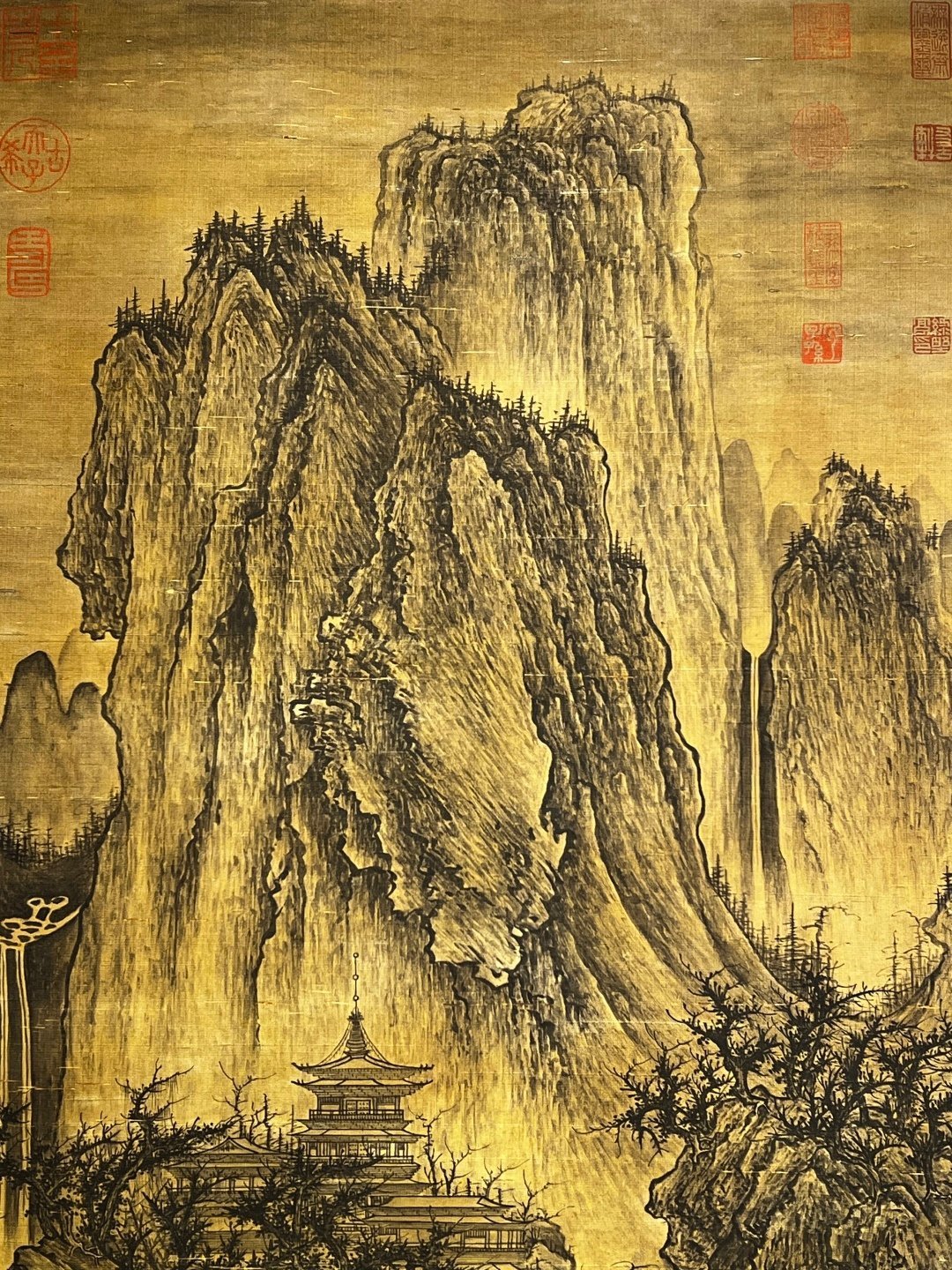 Chinese scroll painting Li Cheng