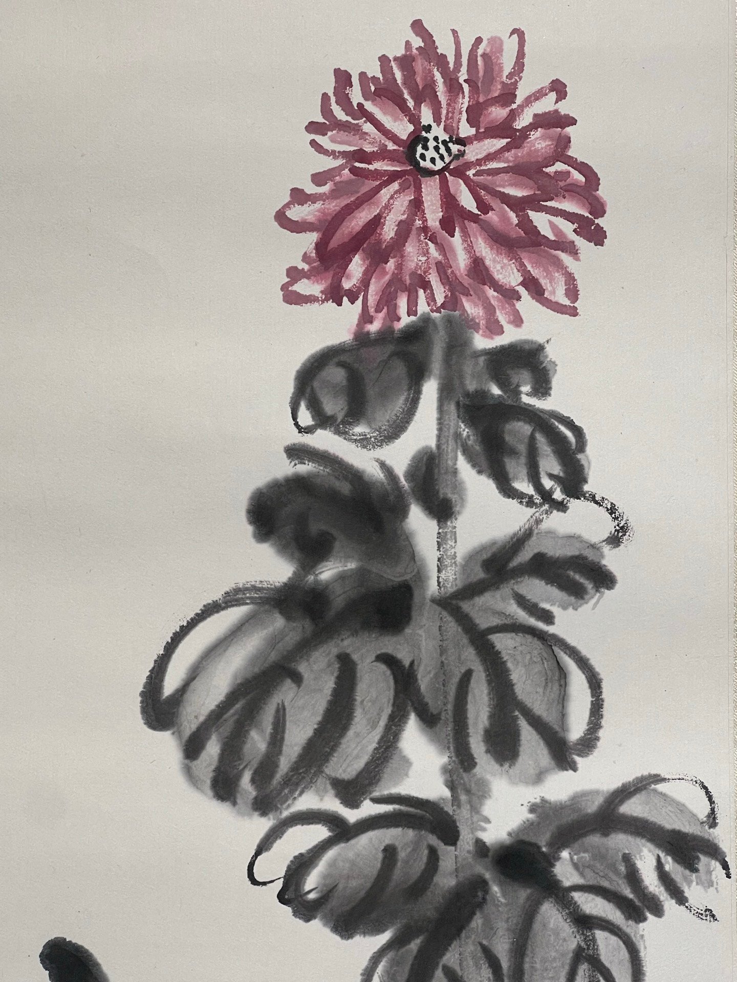 Chinese scroll painting Qi Baishi