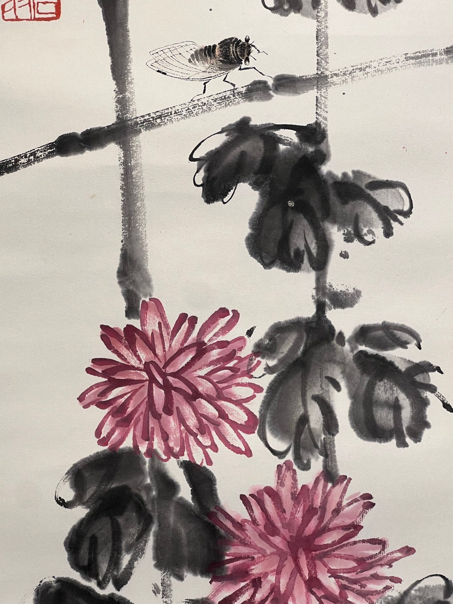 Chinese scroll painting Qi Baishi