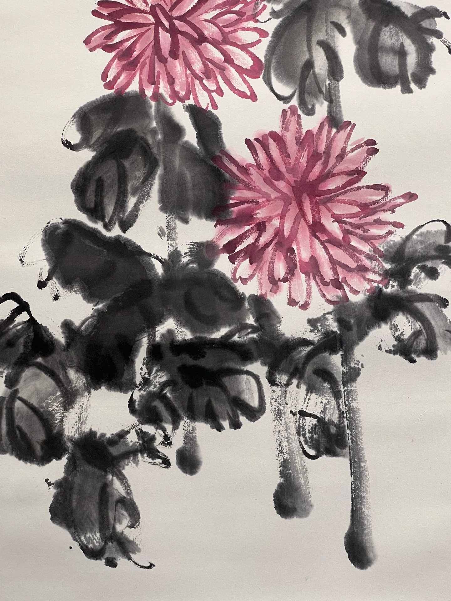 Chinese scroll painting Qi Baishi