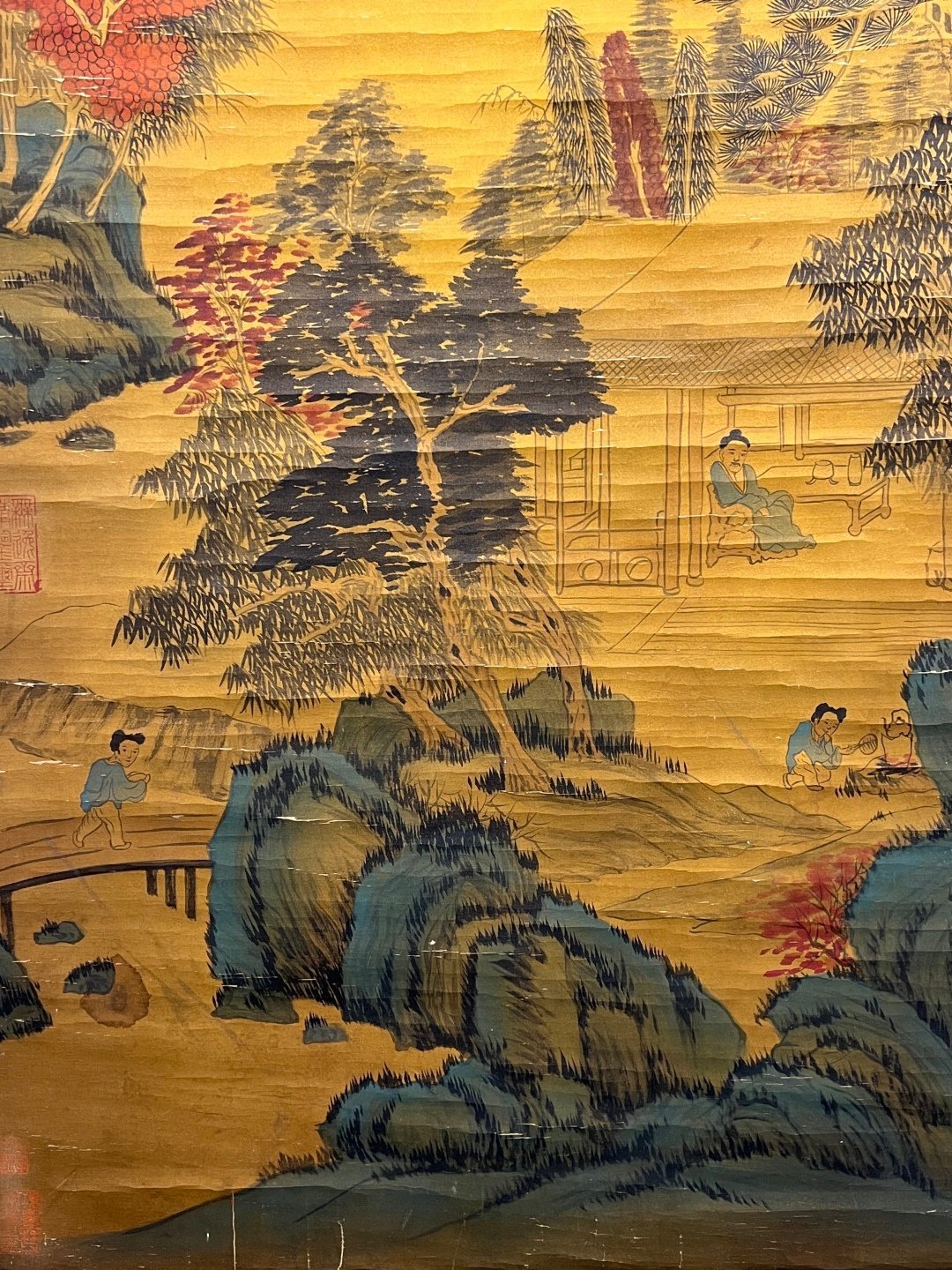 Chinese scroll painting Li Tang