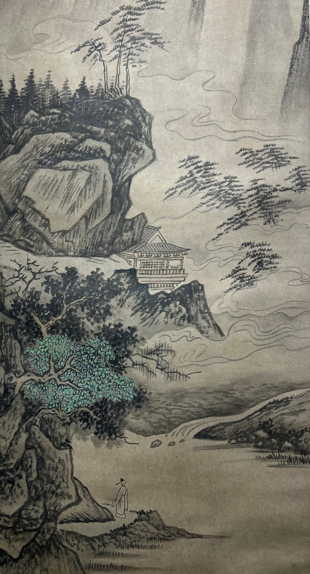 Chinese scroll painting Shen Zhou