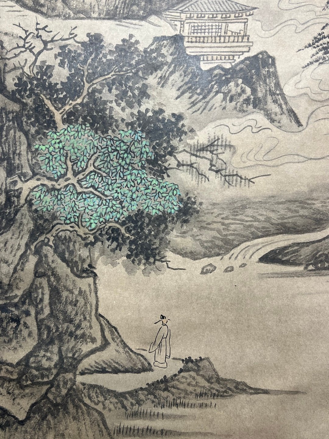 Chinese scroll painting Shen Zhou