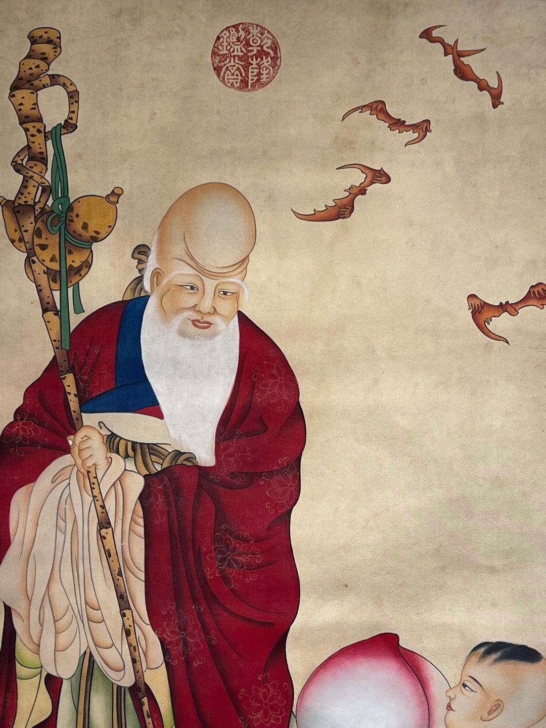 Chinese scroll painting Jiao Bingzhen