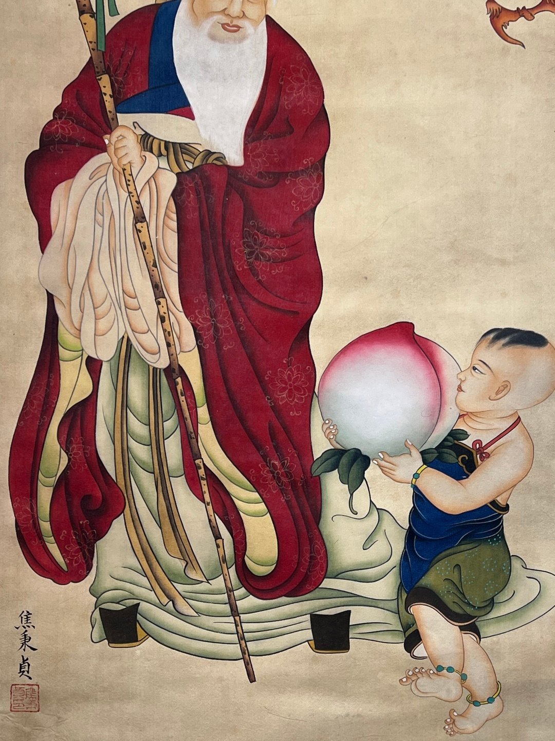 Chinese scroll painting Jiao Bingzhen