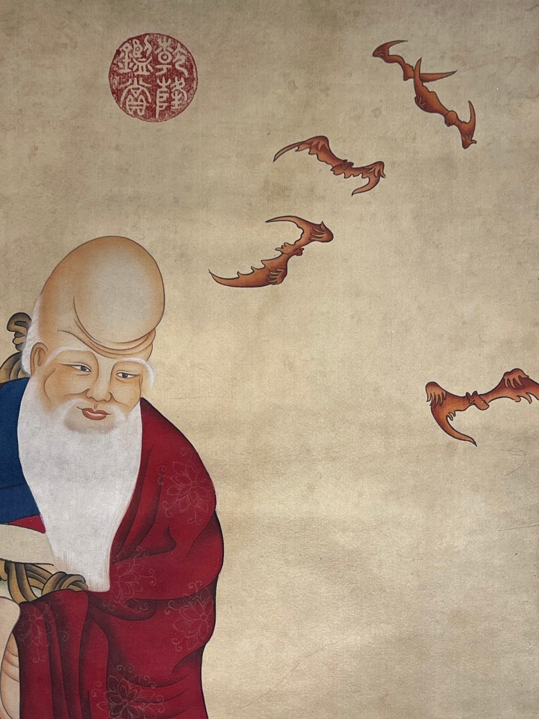 Chinese scroll painting Jiao Bingzhen