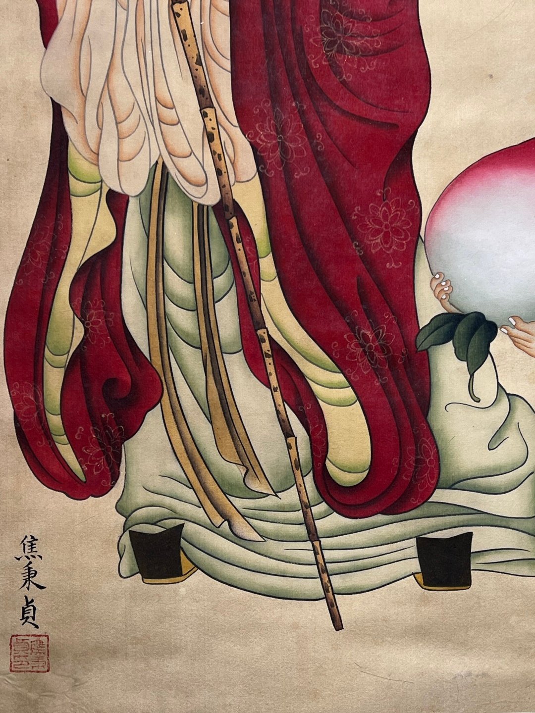 Chinese scroll painting Jiao Bingzhen