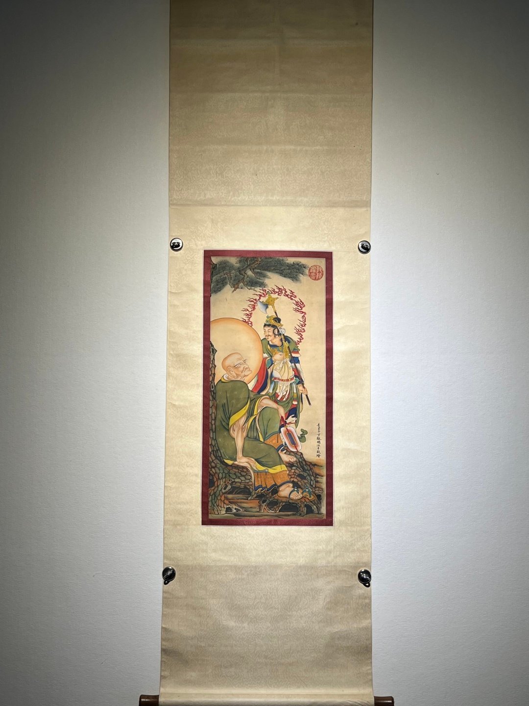 Chinese scroll painting Ding Guanpeng