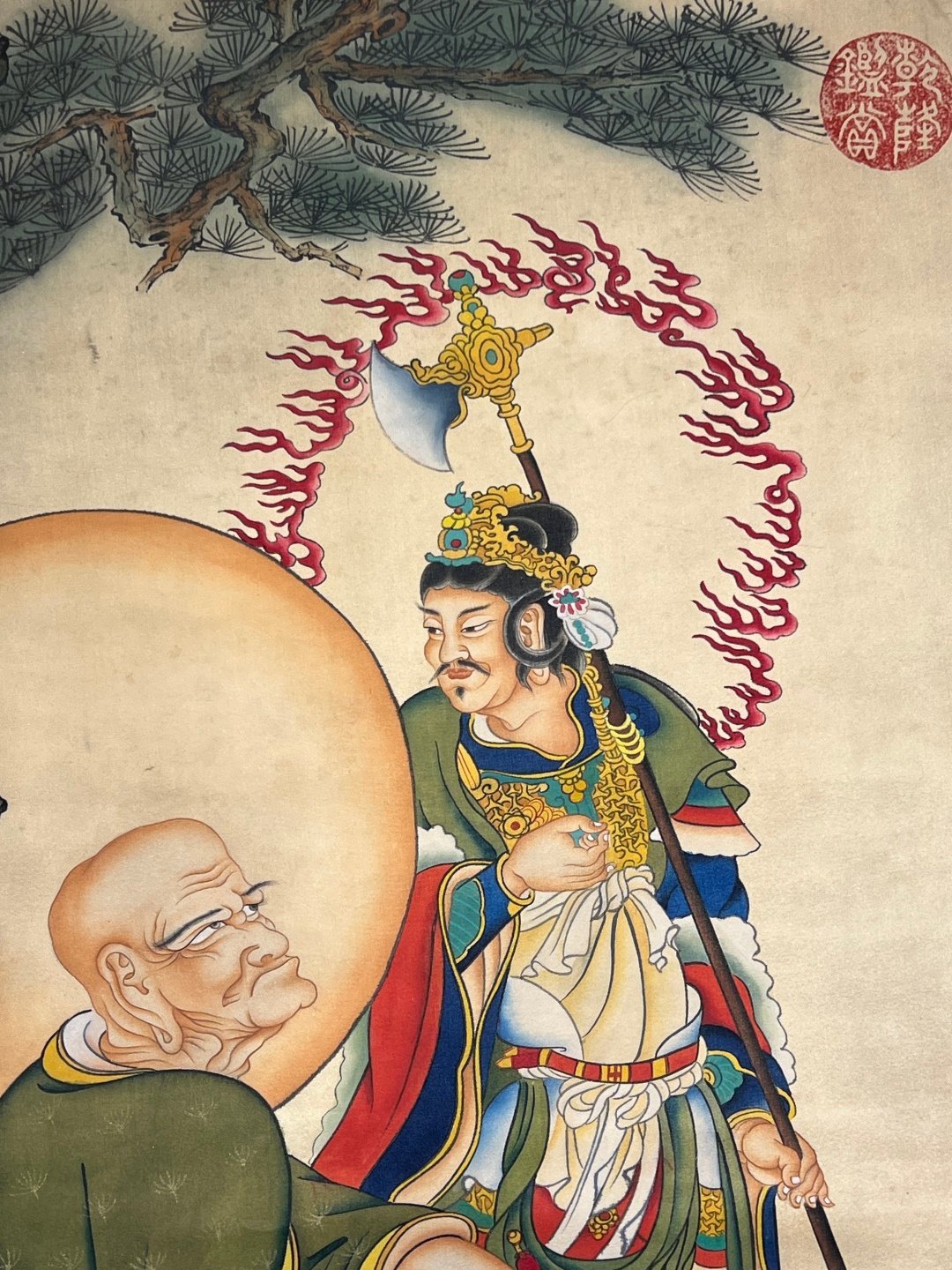 Chinese scroll painting Ding Guanpeng