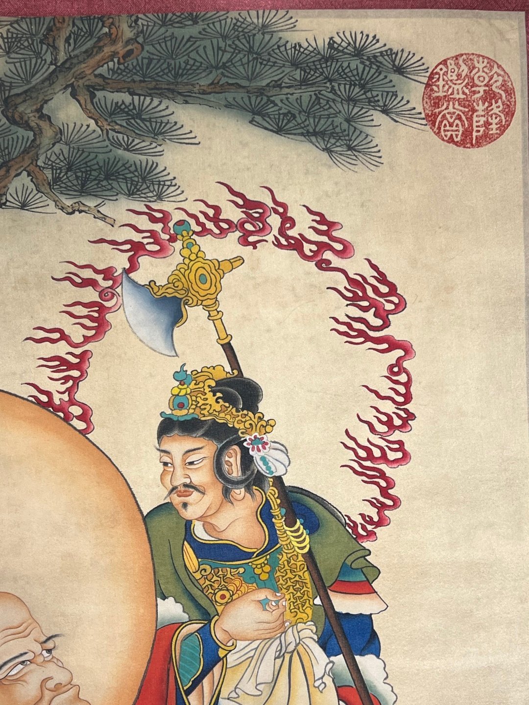 Chinese scroll painting Ding Guanpeng