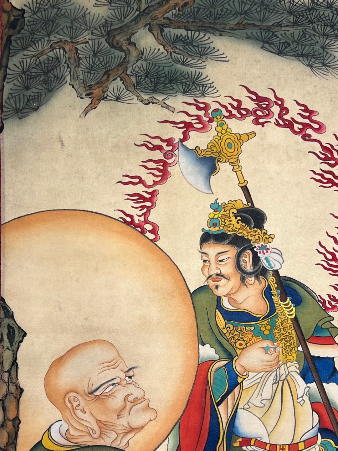Chinese scroll painting Ding Guanpeng