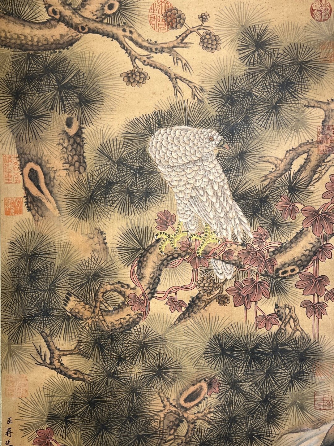 Chinese scroll painting Jiang Tingxis