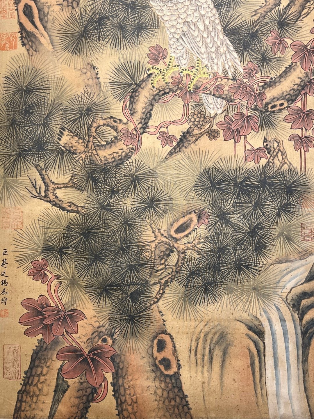 Chinese scroll painting Jiang Tingxis