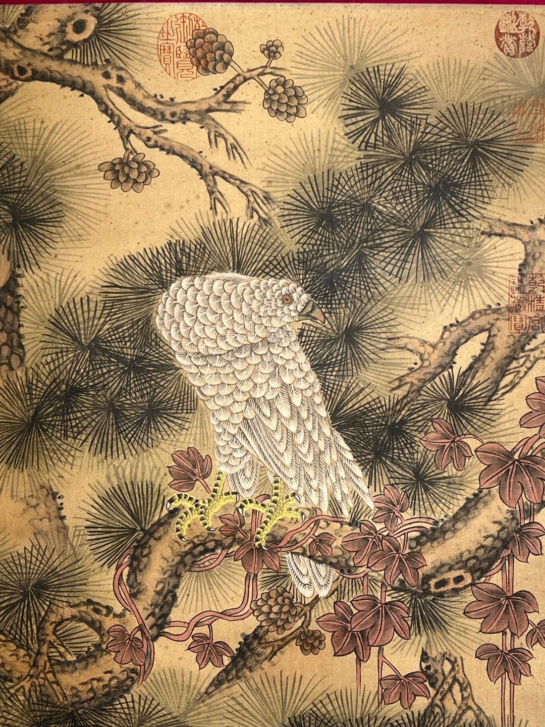 Chinese scroll painting Jiang Tingxis