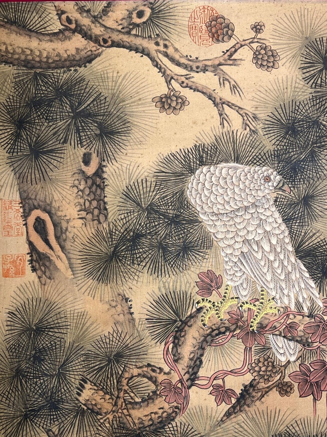 Chinese scroll painting Jiang Tingxis