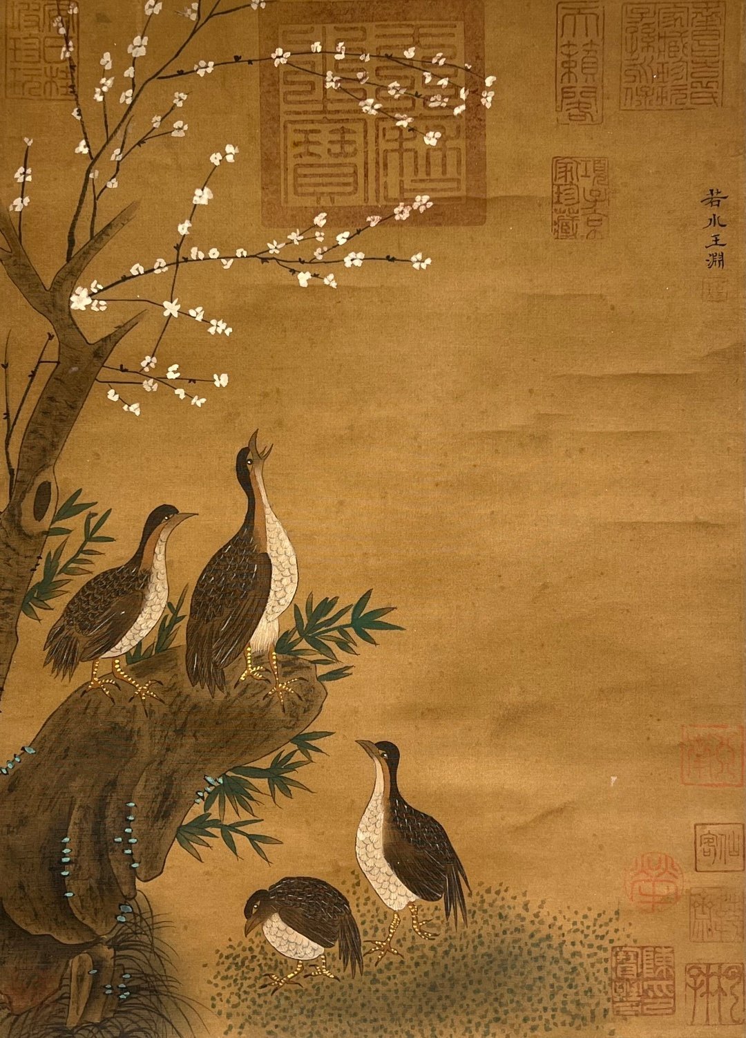 Chinese scroll painting Wang Yuan