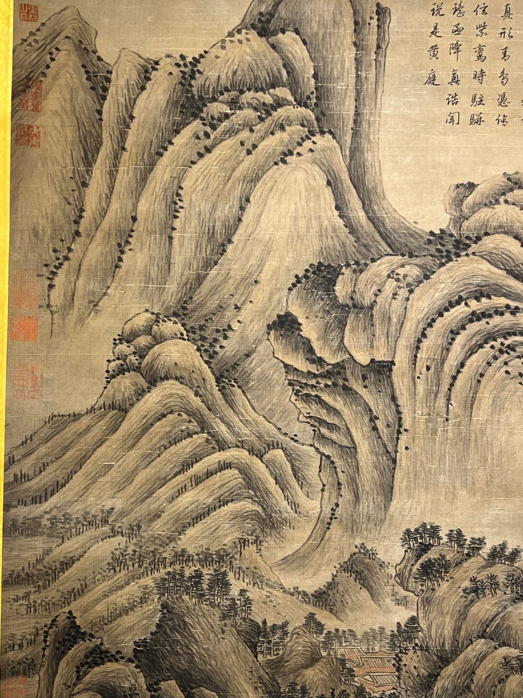 Chinese scroll painting Emperor Yongle