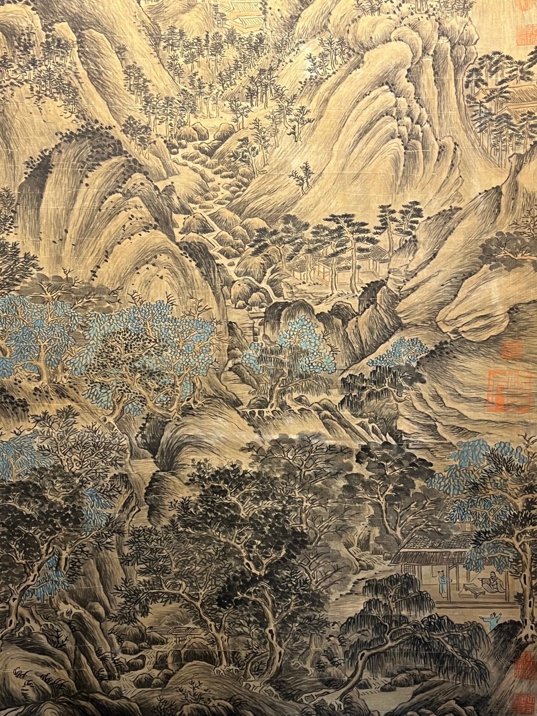Chinese scroll painting Emperor Yongle