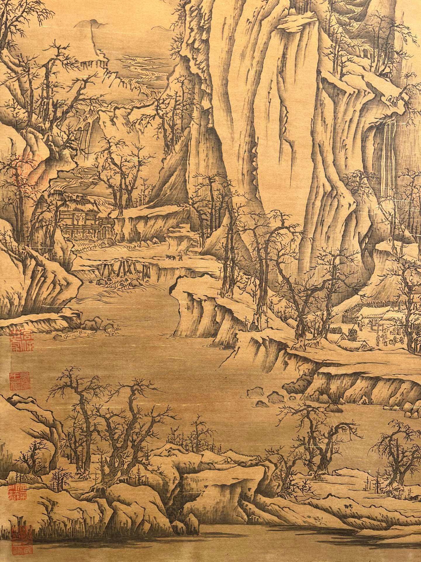Chinese scroll painting Guo Xi
