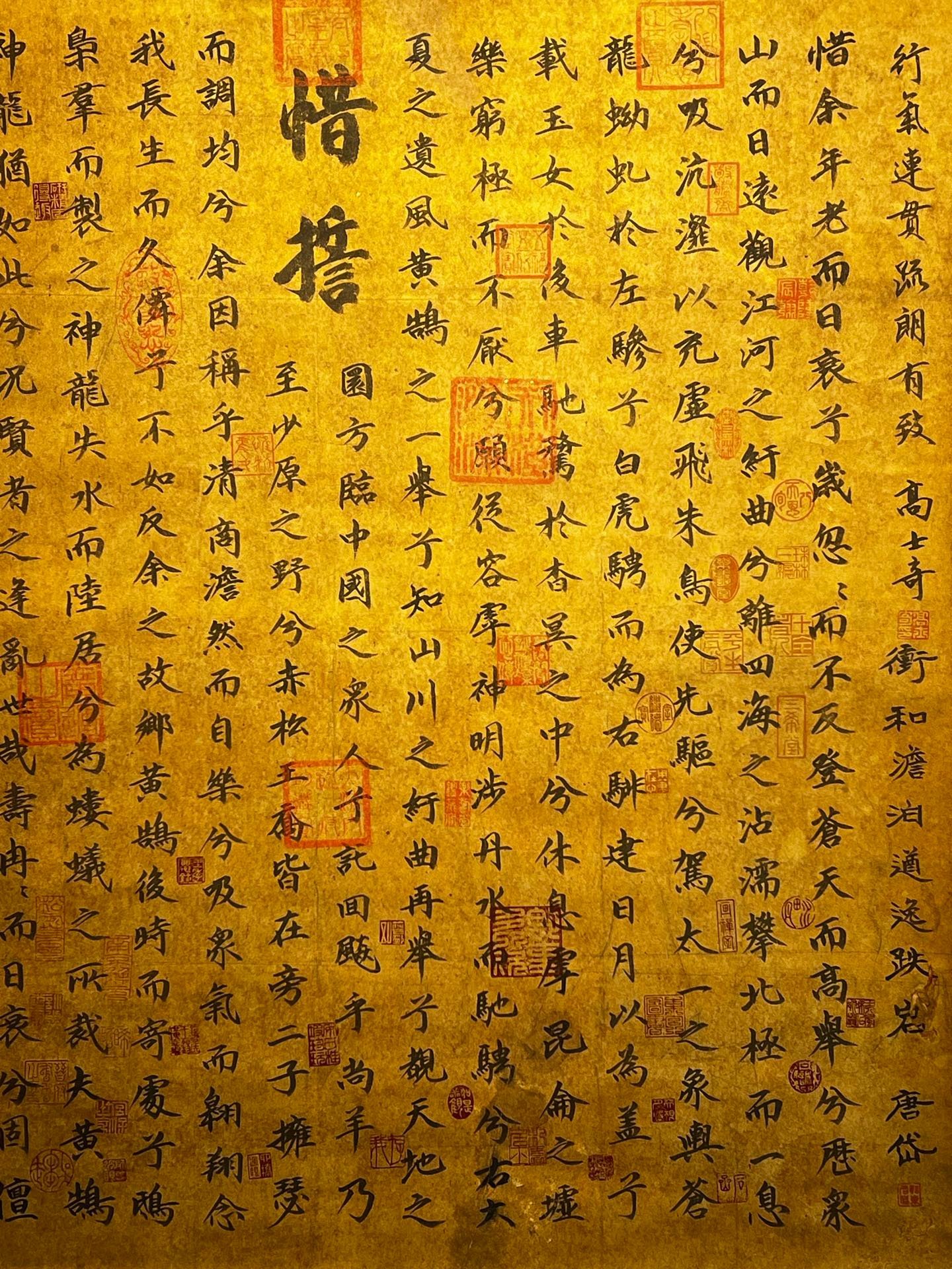 Chinese scroll painting Su Zhe