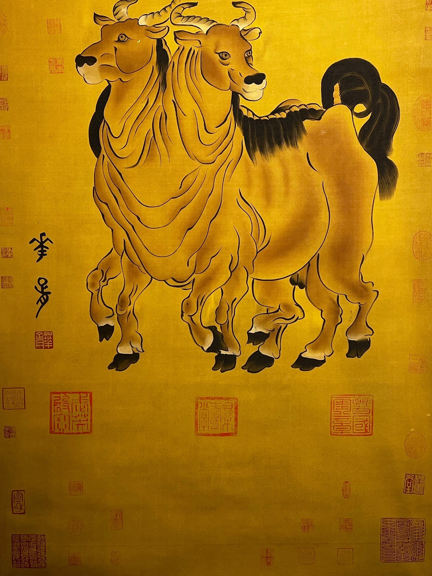Chinese scroll painting Huaxu