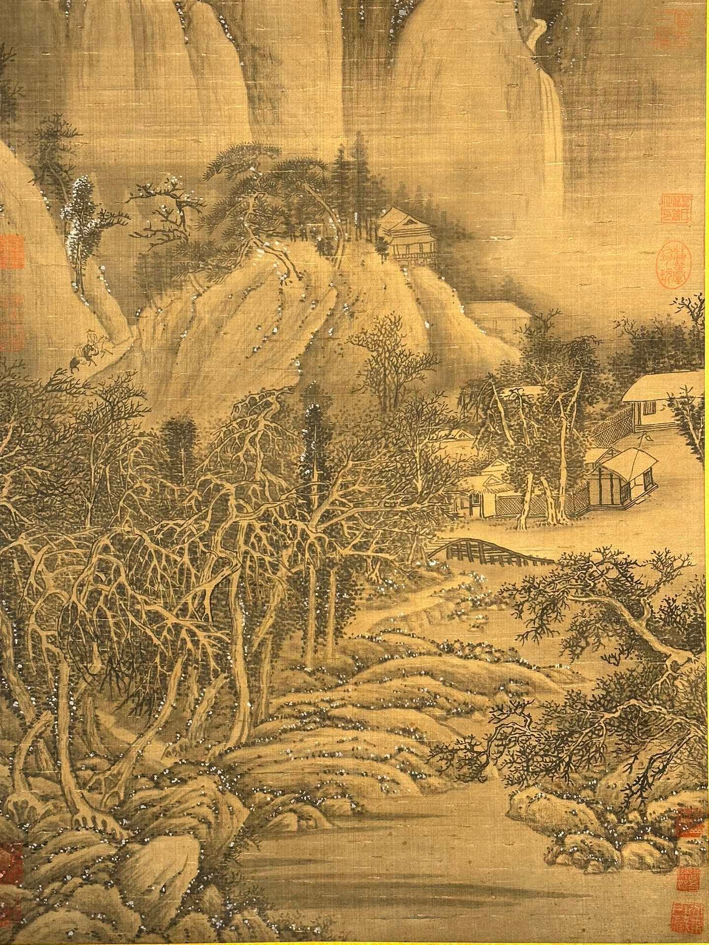 Chinese scroll painting Li Cheng