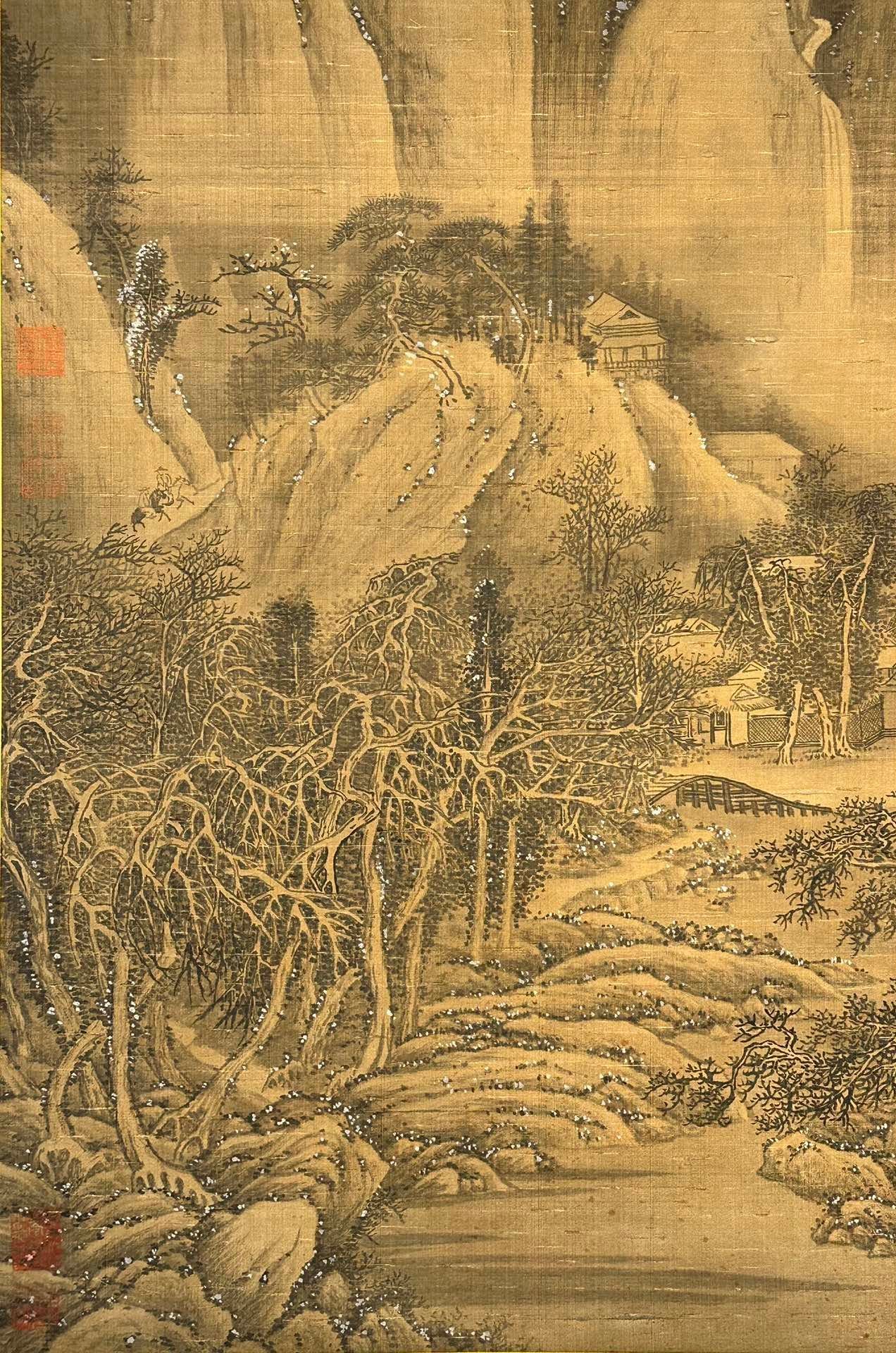 Chinese scroll painting Li Cheng