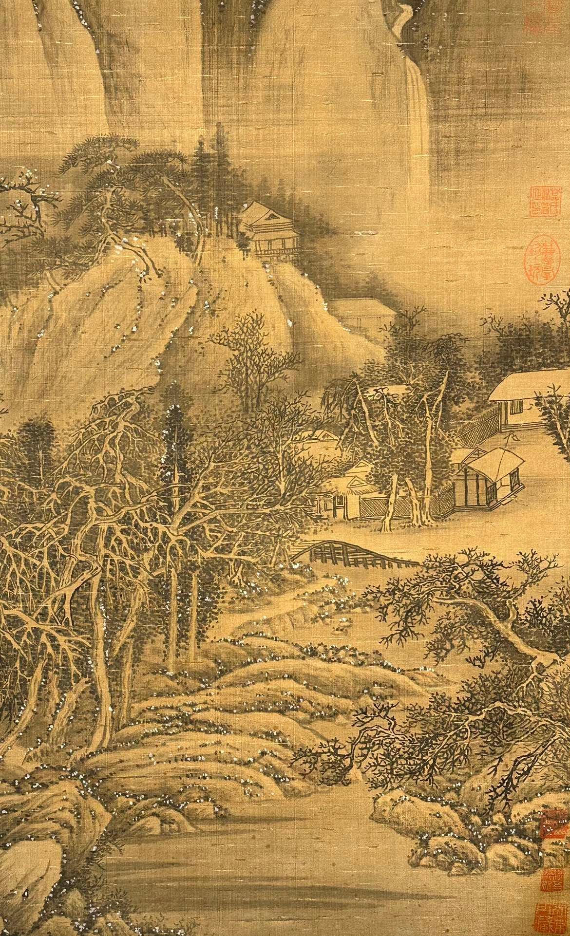 Chinese scroll painting Li Cheng