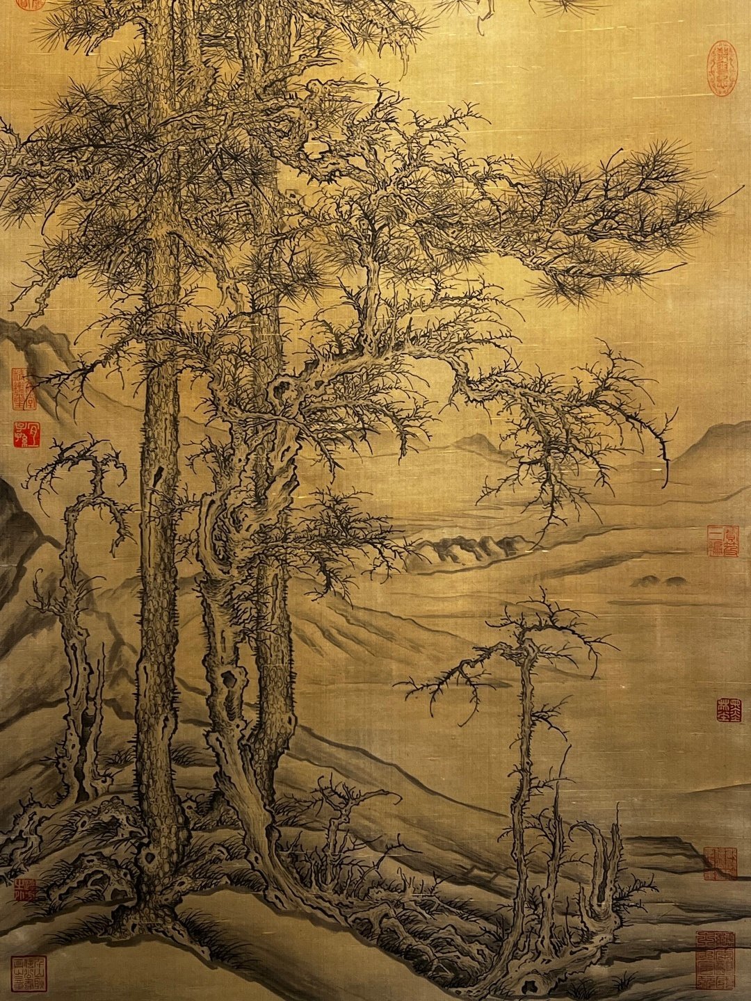 Chinese scroll painting Li Cheng