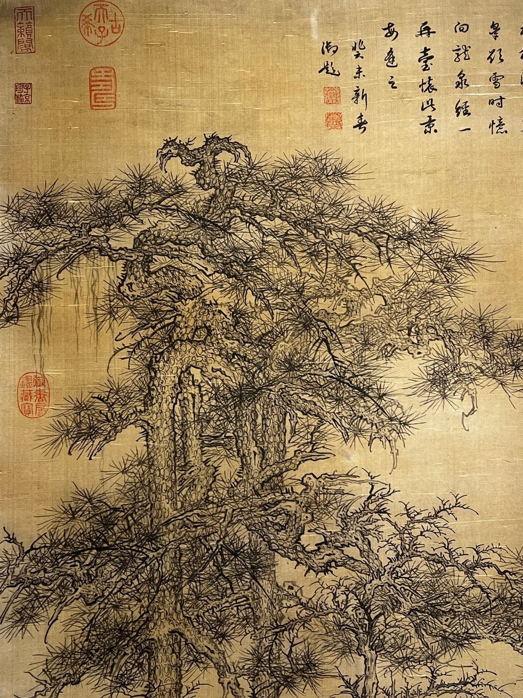 Chinese scroll painting Li Cheng