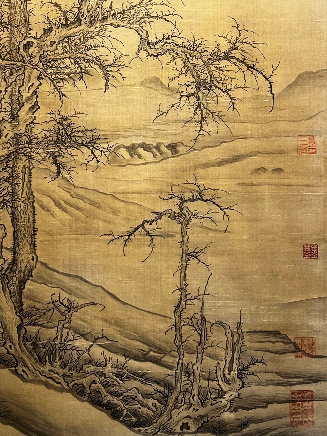Chinese scroll painting Li Cheng