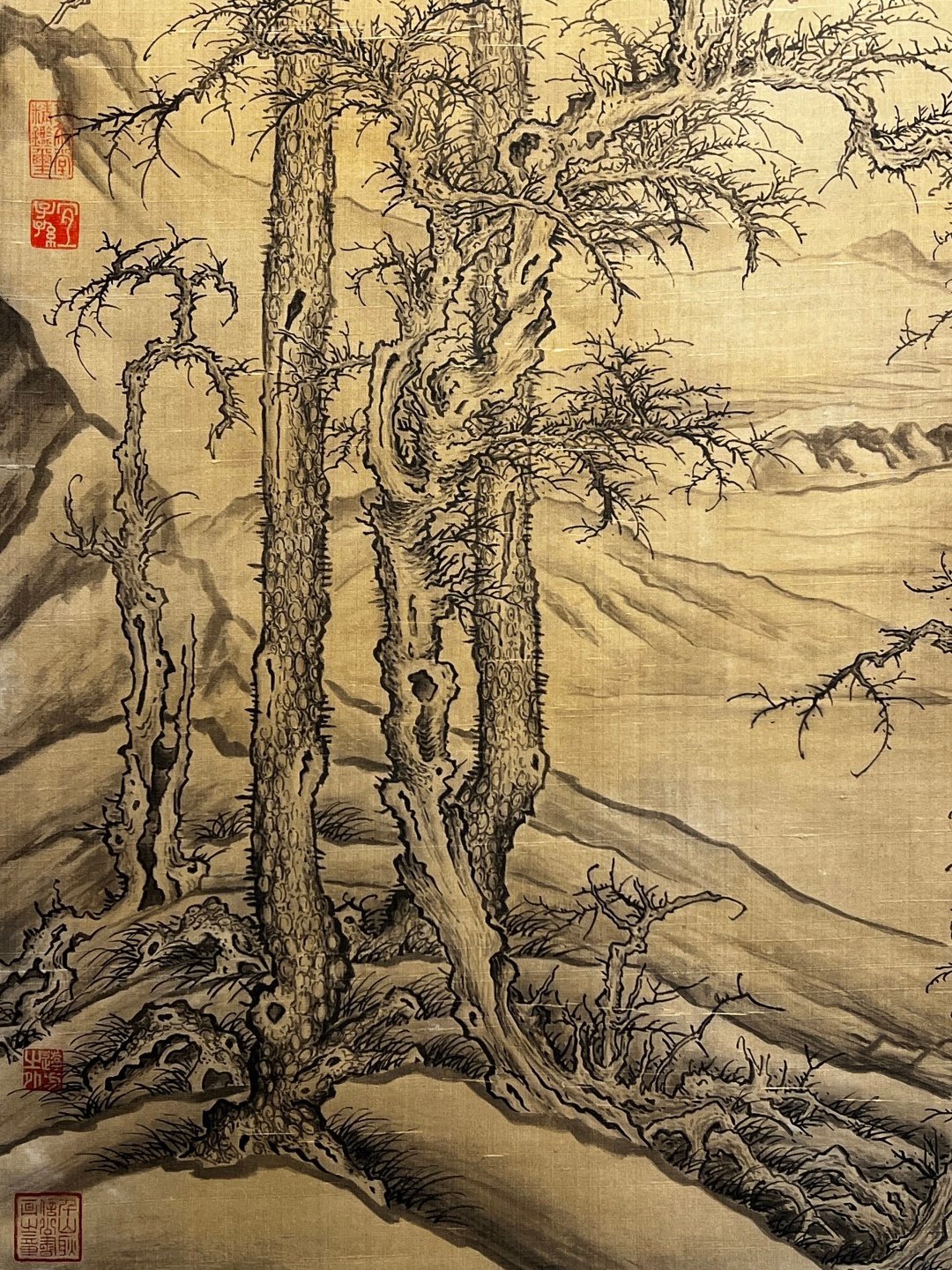 Chinese scroll painting Li Cheng