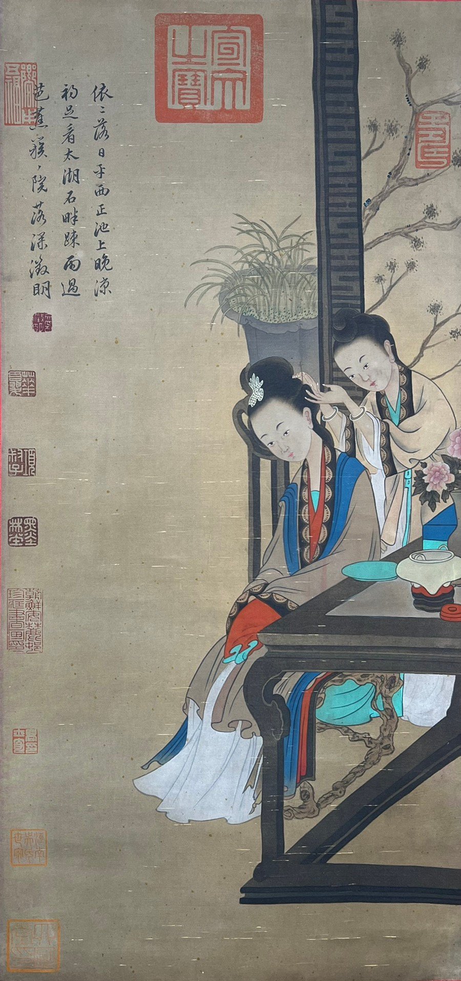 Chinese scroll painting Wen Zhengming