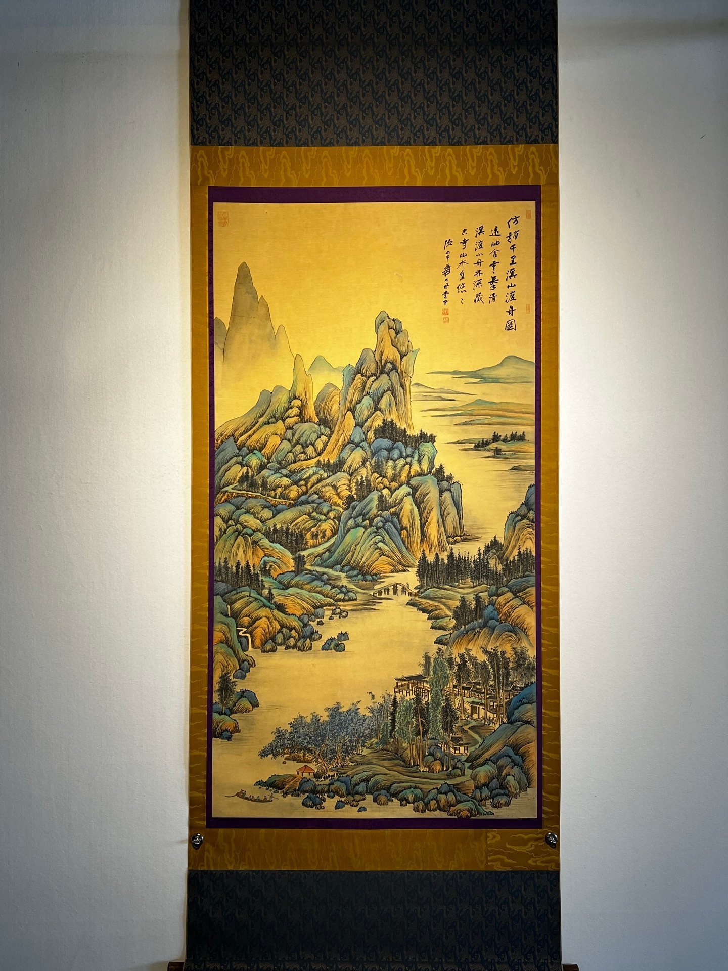 Chinese scroll painting Zhang Daqian