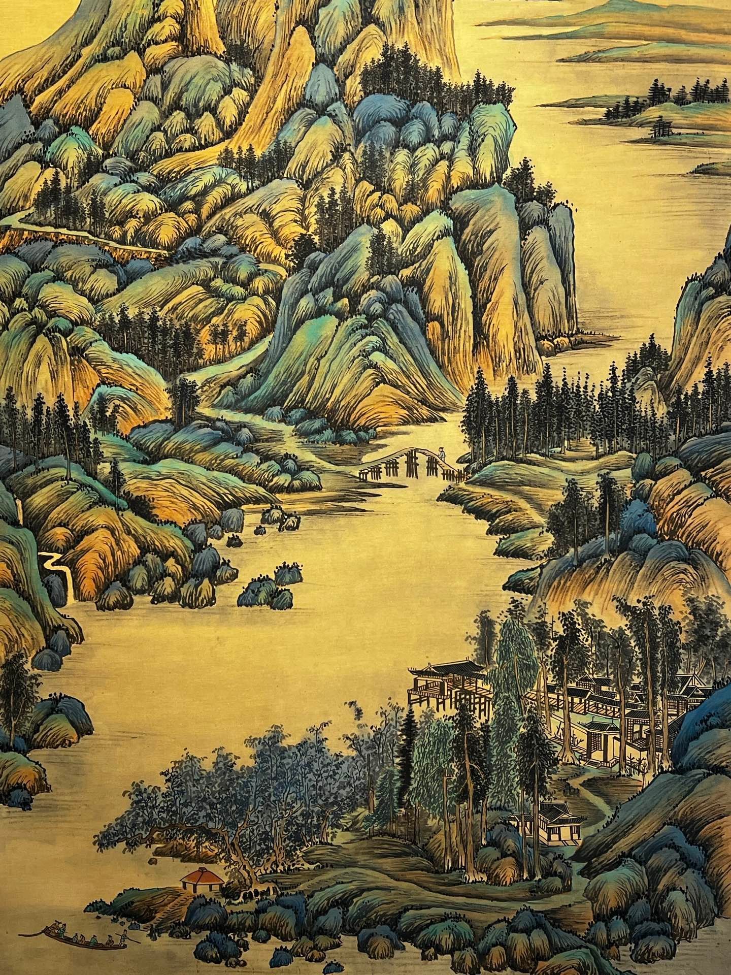 Chinese scroll painting Zhang Daqian