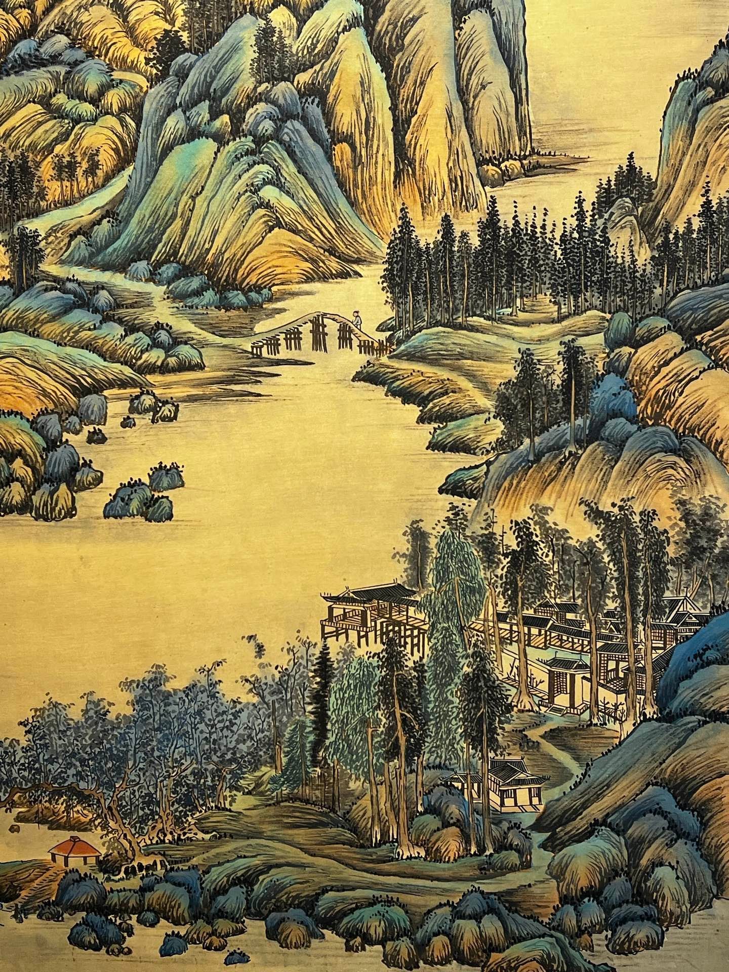 Chinese scroll painting Zhang Daqian