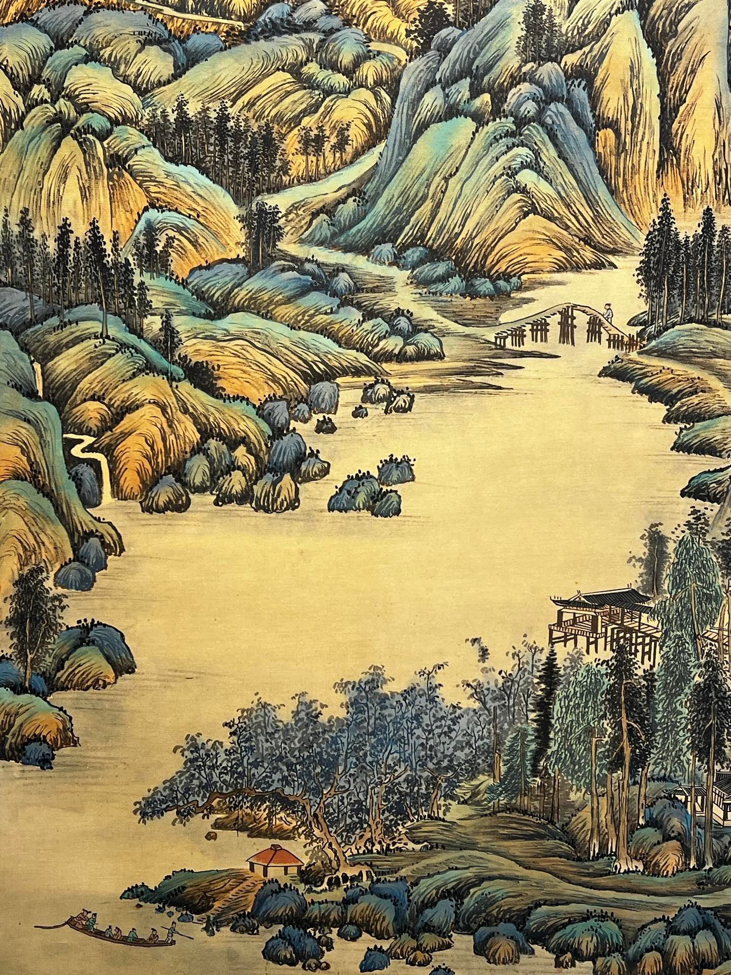 Chinese scroll painting Zhang Daqian